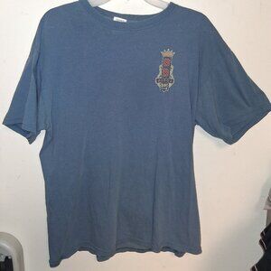 BB Kings Blues Club Mens Size Large Short Sleeve T Shirt Blue